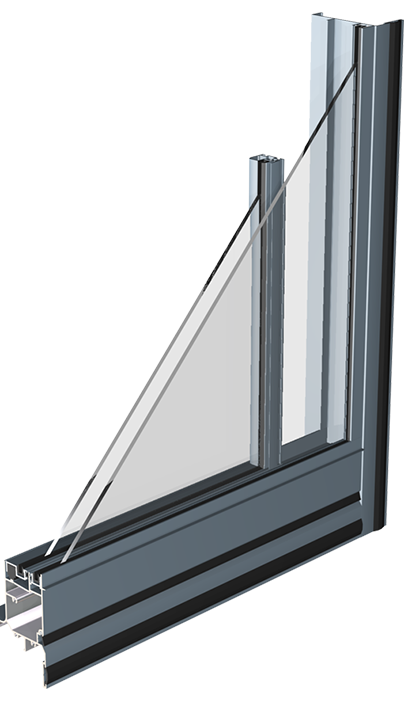 Aluminium sliding windows